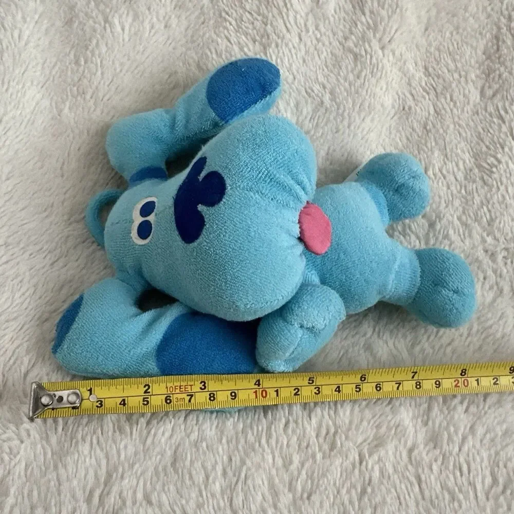 Tyco Blues Clues Beachtime Blue Plush Stuffed Animal Figure 1998 Vintage
